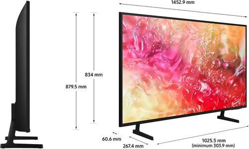 Samsung 65" Crystal UHD Smart TV – 4K HDR LED Television