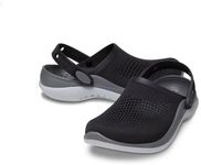 Men's Ride Lite Clog 360 Sandals, Black (Black/Grey, UK Footwear Size System, Adult, Men, Numeric, Medium, 7)