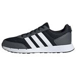 adidas Run 50s Shoes Sneaker, Core Black/Cloud White/Grey Six, 10 UK