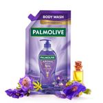 Palmolive Aroma Absolute Relax Body Wash For Women & Men, 750Ml Body Wash Refill Pack, 100% Natural Ylang Ylang Essential Oil & Iris Extracts For A Soft And Smooth Skin, Ph Balanced, Free