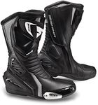 SHIMA RWX-6 LADIES, Leather Sport Touring Summer Motorcycle Boots for Women (36, Black)