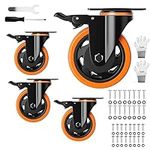 3 Inch Casters Set of 4 Heavy Duty,