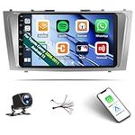 Android 13 Car Stereo for Toyota Camry 2006-2011 with Apple Carplay&Android Auto,9 Inch Touch Screen Car Radio with GPS WiFi Bluetooth FM/RDS Radio SWC Dual USB Mirror Link+Backup Camera