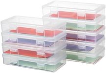 novelinks Stackable Plastic Clear S