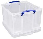 Really Useful Plastic Storage Box 42 Litre Clear