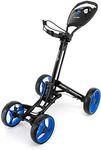 SereneLife 4 Wheel Golf Push Cart -