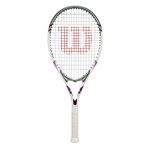 WILSON Sporting Goods Essence Adult Strung Tennis Racket without Cover, 4 1/4