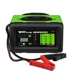 Forney 52750 Battery Charger, 6-Volts at 2, 10 and 20 Amps and 12-Volts at 2, 10, 20 and 100 Amps Start, black/green