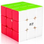 D-FantiX QYTOYS Warrior W 3x3 Speed Cube Stickerless 3x3x3 Magic Cube Puzzles