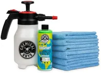 Chemical Guys HOL401 Eco Friendly Drought Buster Waterless Car Wash & Wax Kit, 8 Items