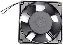 220V AC Power Metal Cooling Fan Axial For Cooling Blower Exhaust Fan Office Kitchen Networking Rack Server Network Enclosure PC Electric Industrial Control Panel Machinery Equipment (4 INCH)