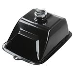 Gas Fuel Tank, Fydun Iron Fuel Gas Tank with Chrome Cap No Oil Leakage for 150cc 200cc 250cc ATV Quad 4 Wheeler