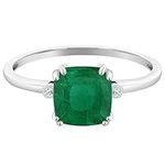 Gems Vibes Colombian Emerald Ring N