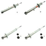 KYB Gas-A-Just 551130 551131 551132 Monotube Shock Strut Kit Front Rear Set 4pc