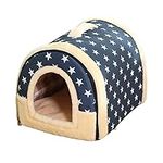 Deluxe Pet Dog House with Soft Iglo