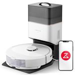 roborock Q8 Max+ Robot Vacuum Cleaner with Self Emptying Dust Station (7 Weeks), Dual Brush, 5500 Pa Suction, No-Go Zones, Cleaning Along Floor Lines, APP (Upgraded of Q7 Max)