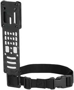 SIVIGEAR Drop Leg Strap Holster for QLS, Aluminum Alloy Modular Holster Adapter with Thigh Strap, Tactical Police Gear for Airsoft and Outdoor Enthusiasts