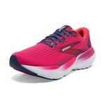Brooks Women’s Glycerin GTS 21 Supportive Running Shoe, Raspberry/Estate Blue, 7.5