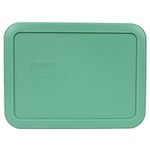 Pyrex 7210-PC Rectangle 3 Cup Storage Lid for Glass Dish (1, Light Green) by Pyrex