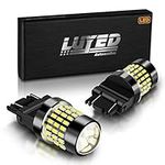 LUYED 3157 LED Bulbs Reverse Light Xenon White 1800 Lumens Super Bright 78 SMD 3056 3156 3057 4157 LED Bulbs,Used for Back Up Reverse Lights,Brake Lights,Tail Lights,Turn Signal Lights,Pack of 2