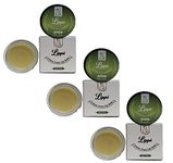 Pack of 3: BBO Nourishing Nude Natural Lip Balm | Shea Butter, Cocoa Butter, Vitamin E & Coconut Oil Provides Lip Care to Dry, Chapped & Dark Lips (Lemongrass 1)