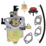 FitBest Carburetor with Primer Bulb Fuel Filter for Mtd Troy Bilt Cub Cadet Snow Blower 951-10974/951-10974A / 951-12705