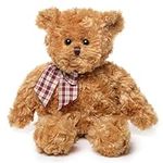 Bearington Lil' Wuggles Teddy Bear 13 Inch Teddy Bear Stuffed Animal - Stuffed Bear - Brown Bear Plush