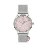 RADLEY Ladies Silver Stainless Steel Mesh Strap Watch RY4531A