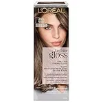 L'Oreal Paris Le Color Gloss One Step Toning Hair Gloss Treatment, Smoky Bronde, Enhance Your Shine with this Semi Permanent Hair color, 1 Kit