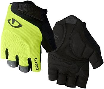 Giro Bravo Gel Bike Gloves yellow/black Glove size M 2019 Full finger bike gloves
