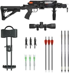 BALLISTA BAT Reverse Hunting Bundle – 340 FPS Crossbow Kit with Scope