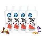 Captain Zack Shea Pleasure Sniffing You | Moisturizing Oatmeal Dog Shampoo | 200ml (Pack of 4) | Hydrates, Conditions & Controls Dandruff | pH Balanced | Shiny, Soft & Healthy Coat of Hair