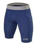 TCA Men's Pro Performance Compression Base Layer Thermal Under Shorts - Blueprint, M Men