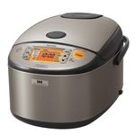 ZOJI Zojirushi NP-HCC18XH Induction Heating System Rice Cooker and Warmer, 1.8 L, Stainless Dark Gray