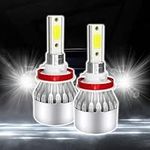2PCS H11/H8/H9 LED Bulbs for Automo