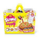 Slime Mart Small Basket by ZURU, Compound Slime Toy, Arts & Crafts for Kids and Kidults, Soft Slime Making Kit - Slime Kit for Girls Ages 6-10, Pizza