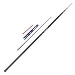 ZWIM - 5m / 16ft Starter TELE WHIP POLE Fishing Combo Collapses to 115cm Set for Big Freshwater Fish - Comes with Spare Elasticated Top Kit, Ready Tied Rig and Disgorger [12-20P500]