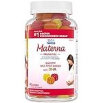 Materna Prenatal DHA Vitamins Gummy | Folic Acid | 90 count