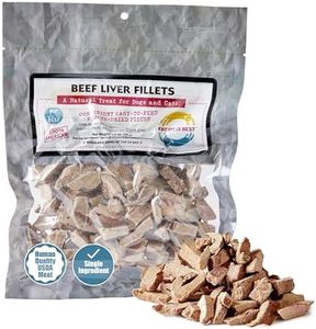 Fresh Is Best - Freeze Dried Beef Liver Fillet Treats for Dogs & Cats, 3.5 OZ