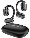 Monster Open Free AC100 Open Ear Headphones, Bluetooth 5.3 Wireless Headphones with Earhooks, Immersive Stereo Sound by Dual Large Driver, Clear Talk, 30H Playtime,Waterproof Sport Earbuds for Running