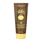 Sun Bum Original SPF 30 Moisturizing Sunscreen Lotion | Vegan and Broad Spectrum UVA/UVB Sunscreen with Vitamin E | 177 ml, white