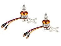 Invento 2pcs 2200KV BLDC Brushless Motor A2212 For Aircraft Quadcopter Helicopter RC Car