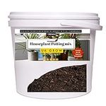 UK GROW Premium 2L Bucket of Houseplant focus potting mix soil compost ADDED PERLITE growth sure technology1L 2L 3L 5L 10L 20L 25L 30L (2L)