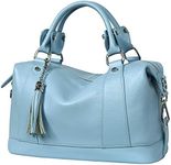 HESHE Leather Purses for Women Shou