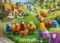 Ravensburger The Happy Sheep Yarn Shop 1000 Piece Jigsaw Puzzle for Adults - 12000414 - Handcrafted Tooling, Made in Germany, Every Piece Fits Together Perfectly