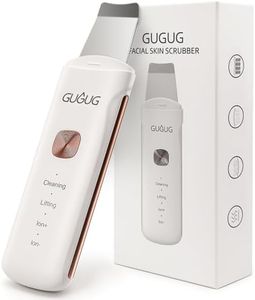 GUGUG Skin Scrubber 4-in-1 Waterproof Facial Spatula for Deep Cleansing, Blackhead Removal Tools, Pore Cleaner for Face