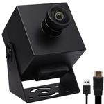 MMlove HDMI USB Camera 4K 30FPS H.264 Webcam 2X Digital Zoom 100° Wide Angle USB/HDMI Dual Output PC Streaming Web Camera USB Plug & Play for Linux Windows Android Mac Raspberry Pi