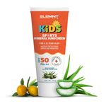 Elemnt Kids Sports Mineral Sunscreen For 4-13 Year Olds | SPF 50, PA+++ for Sun Damage Protection | Water Resistant Upto 60 Minutes | Contains Niacinamide, Olive Oil & Aloe Vera | 50gm