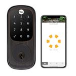 Yale Security YRD226-CBA-0BP Yale Assure Lock, Wi-Fi and Bluetooth-Oil Rubbed Bronze Deadbolt, Touchscreen-with Key