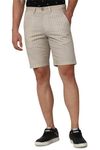 Peter England Men's Chino Shorts (PCSRSRGBJ31634_Beige